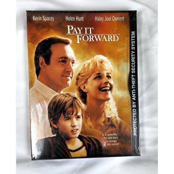 Pay It Forward  (DVD, 2000) Kevin Spacey Helen Hunt Haley Joel Osment - Picture 1 of 6